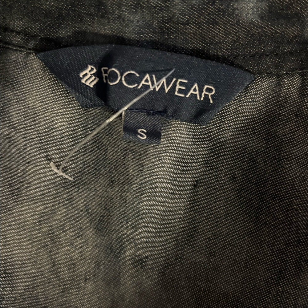 🚨3 for $15 VTG NWT Rocawear Shirt Men S Grey Acid Wash Denim 90s Y2K - Picture 3 of 9
